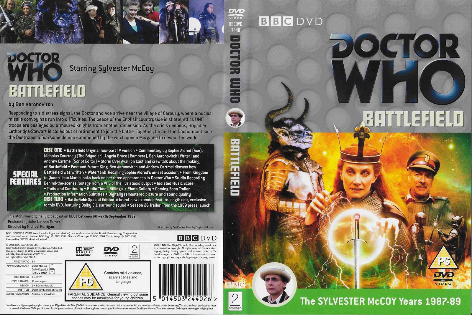 Back cover of BBCDVD 2440